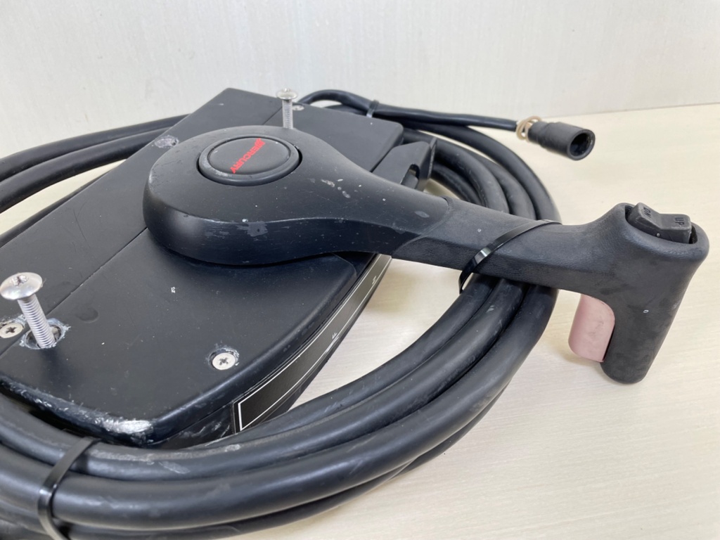 Mercury Side Mount Control Box Binnacle With Key & Harness W/ Trim 8 Pin