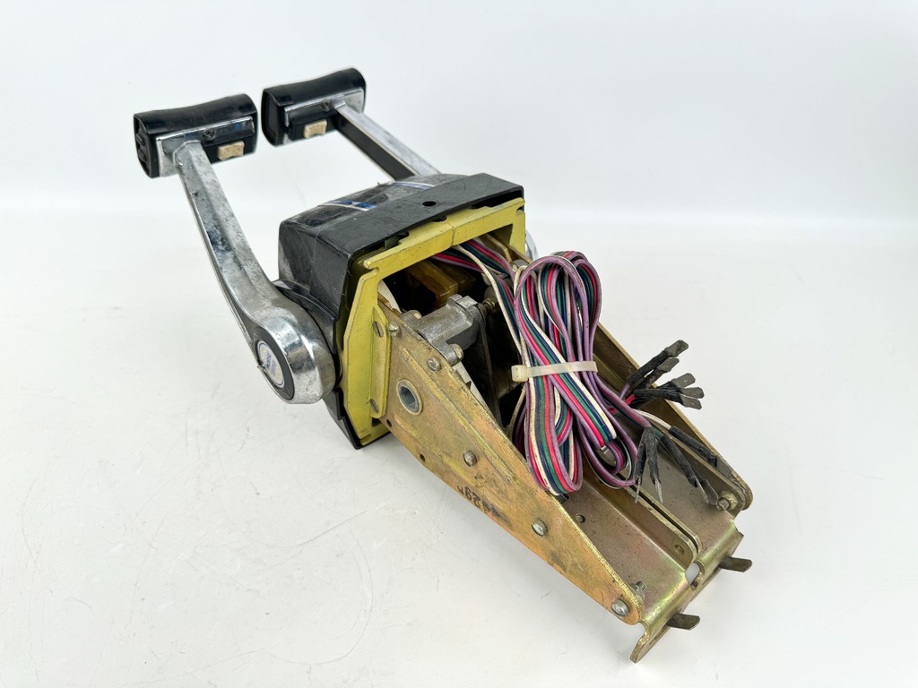 Morse Dual Twin Top Mount Binnacle Control Box W/ Trim - Used