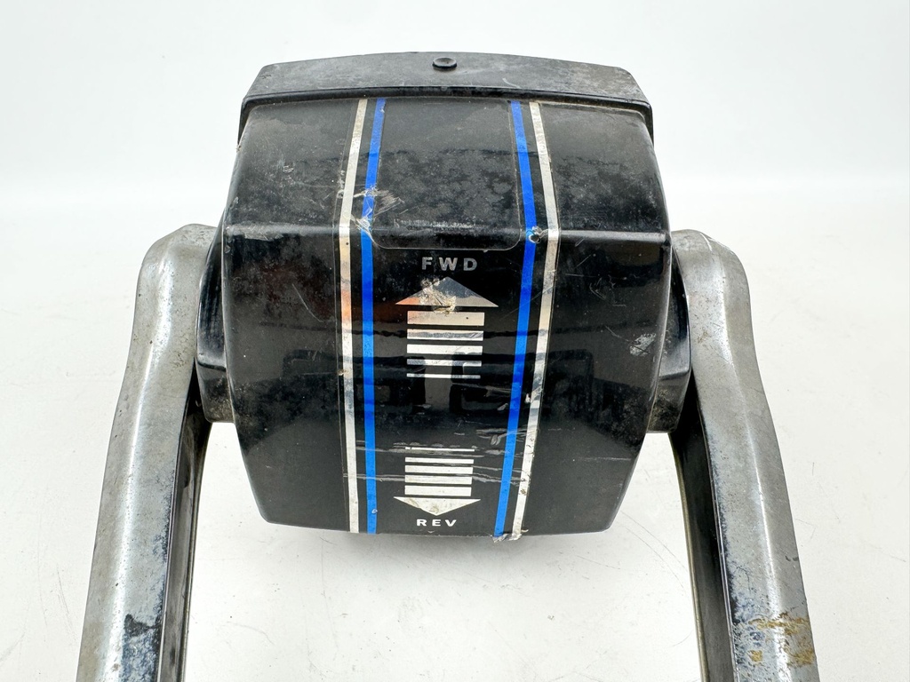 Morse Dual Twin Top Mount Binnacle Control Box W/ Trim - Used