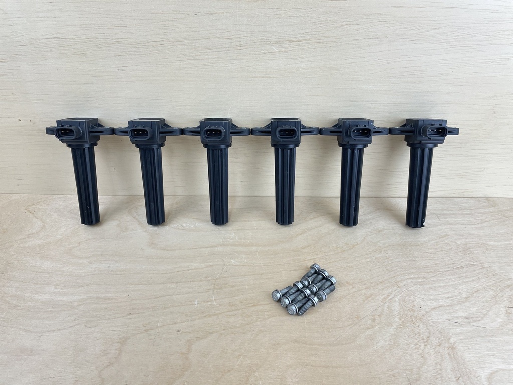 2006 Yamaha 250HP 4 Stroke Outboard Ignition Coil Assembly Set Of 6 6P2-82310-01-00