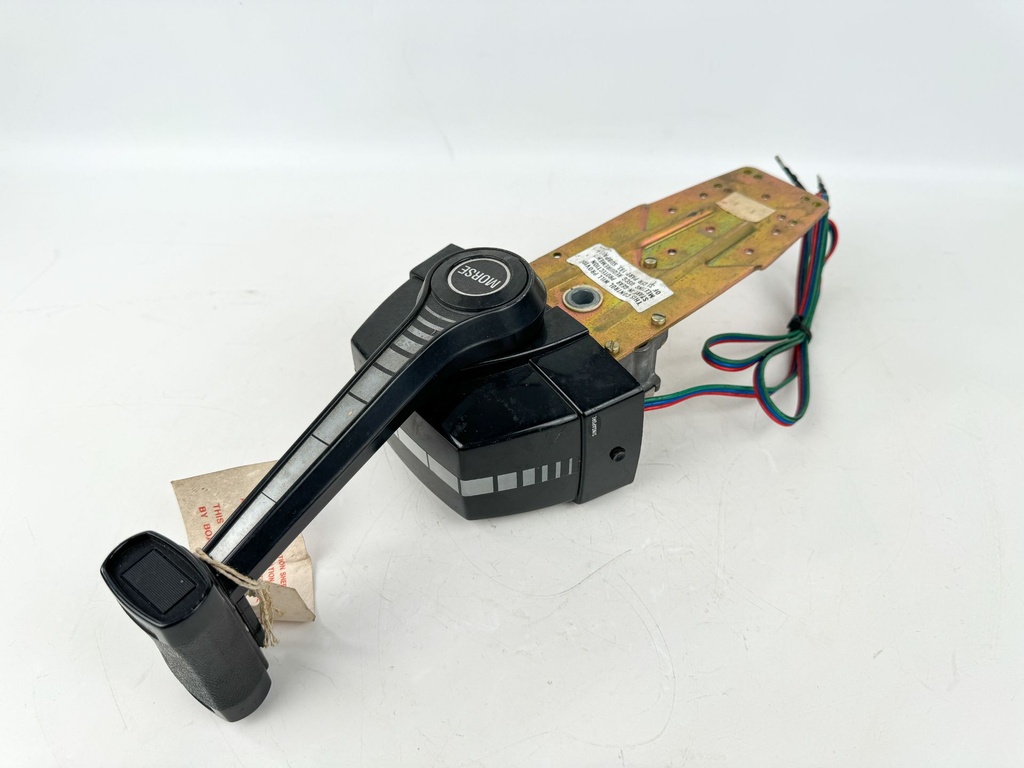 Morse Single Top Mount Binnacle Control Box W/ Trim - New