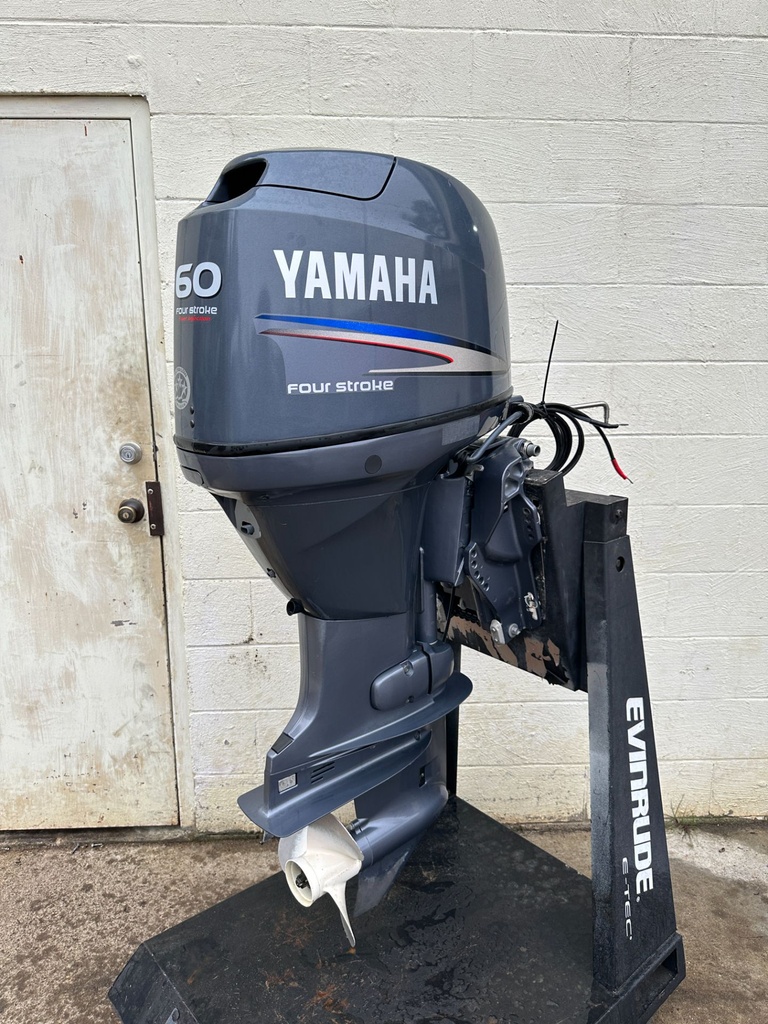 2011 Yamaha 60HP 4 Stroke Outboard Engine With 20" Shaft - 48 Hours