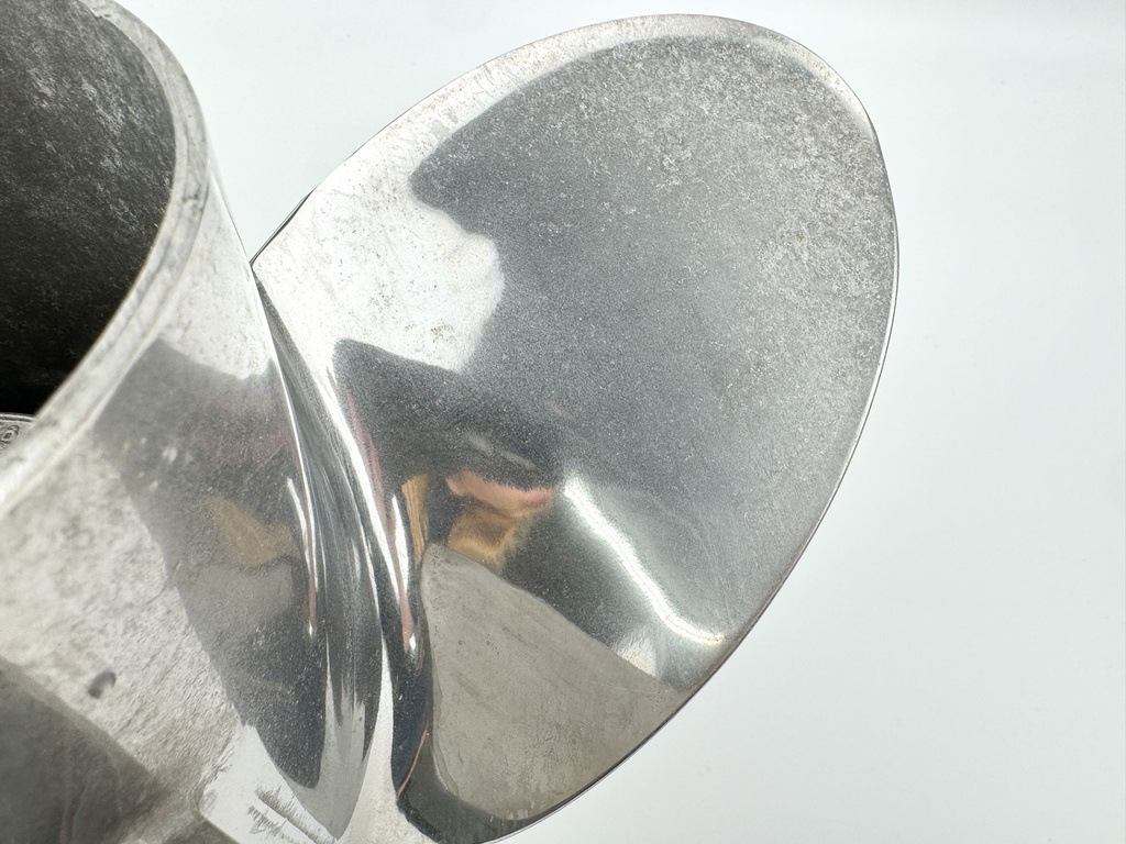 Mercury Stainless Steel 4 Blade Prop Propeller 14 1/2" x 17P