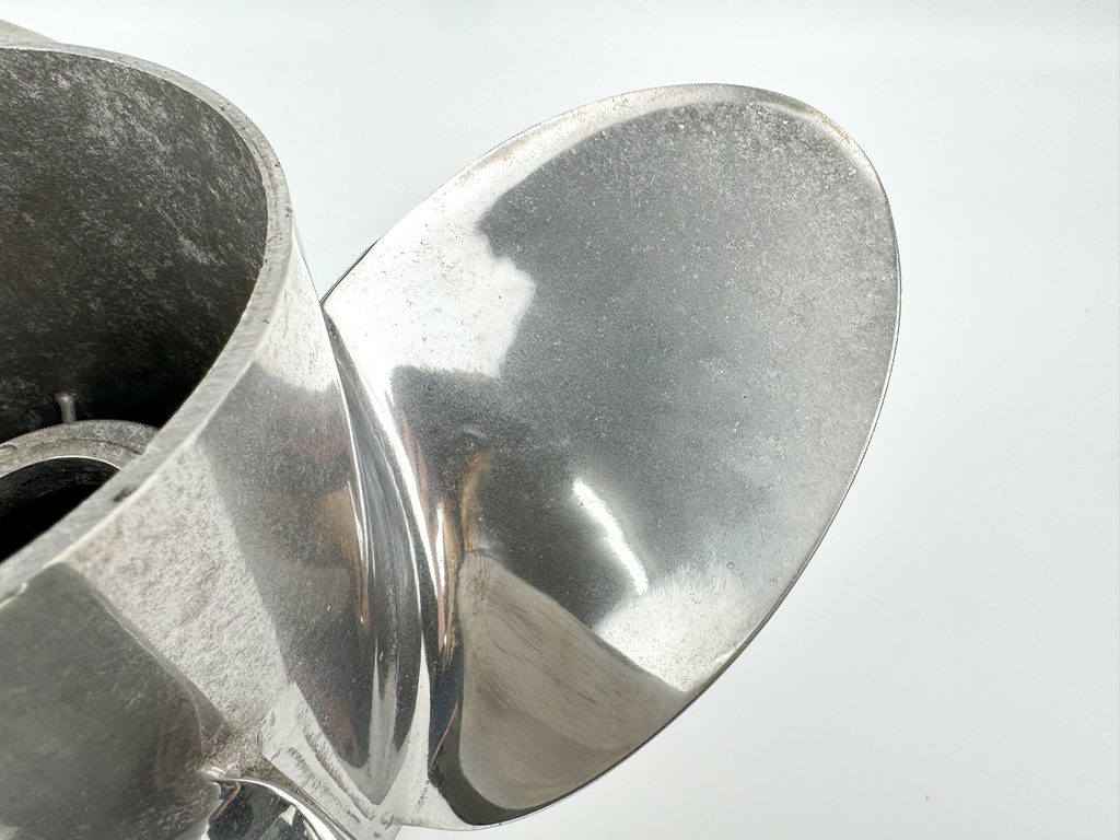 Mercury Stainless Steel 4 Blade Prop Propeller 14 1/2" x 17P