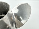 Mercury Stainless Steel 4 Blade Prop Propeller 14 1/2" x 17P