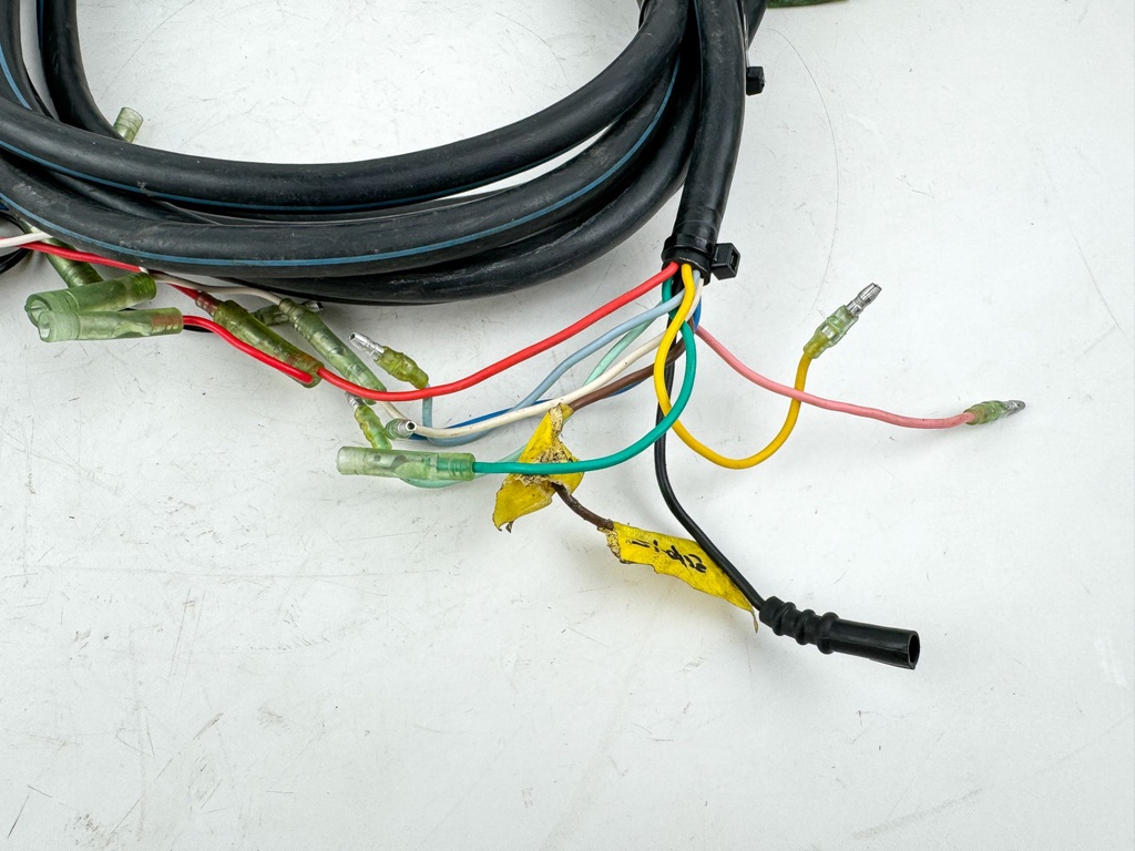 Yamaha Sidemount Ignition Switch Harness 15ft w/ Key Switch