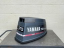 1984-1988 Yamaha 70HP 2 Stroke Outboard Top Cowling Over - Cracked