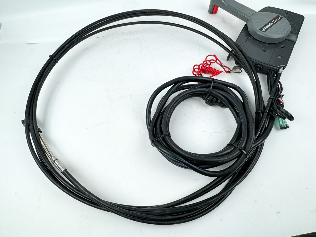 703 Yamaha Side Mount Control Box Binnacle 10 Pin With Trim & Harness