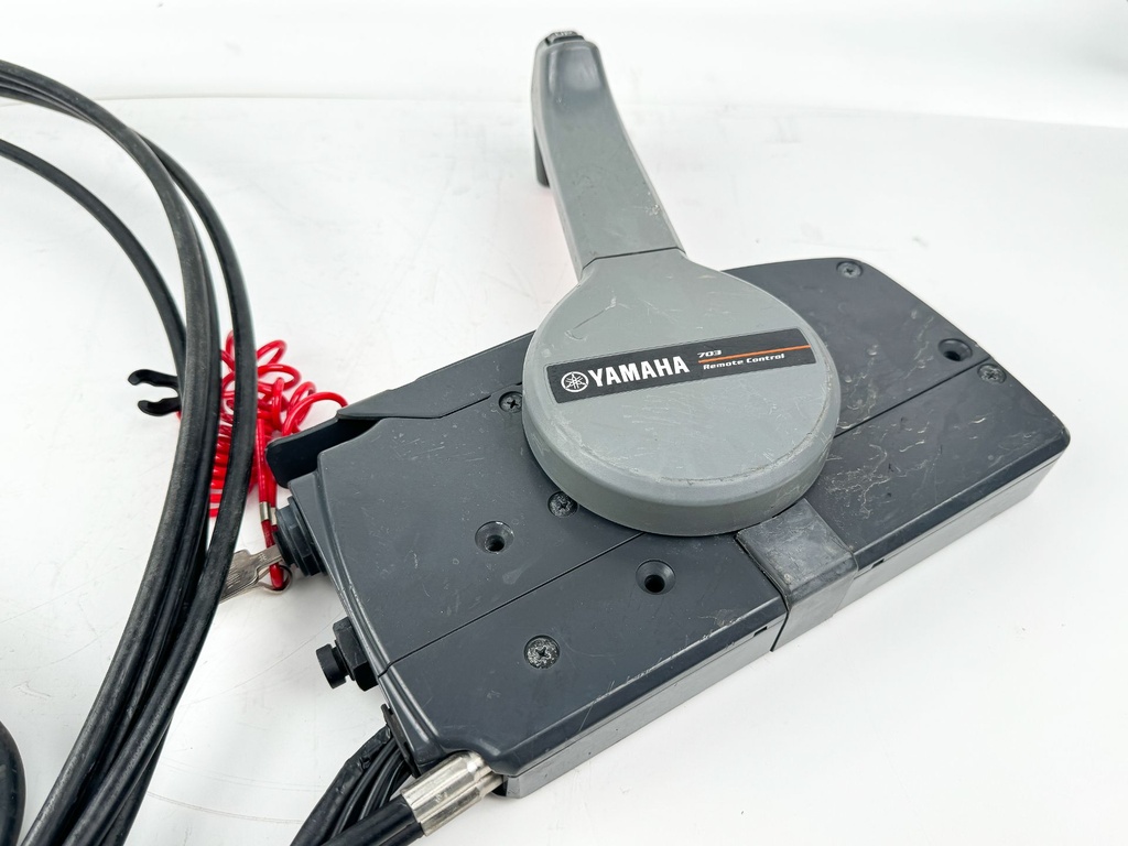 703 Yamaha Side Mount Control Box Binnacle 10 Pin With Trim & Harness