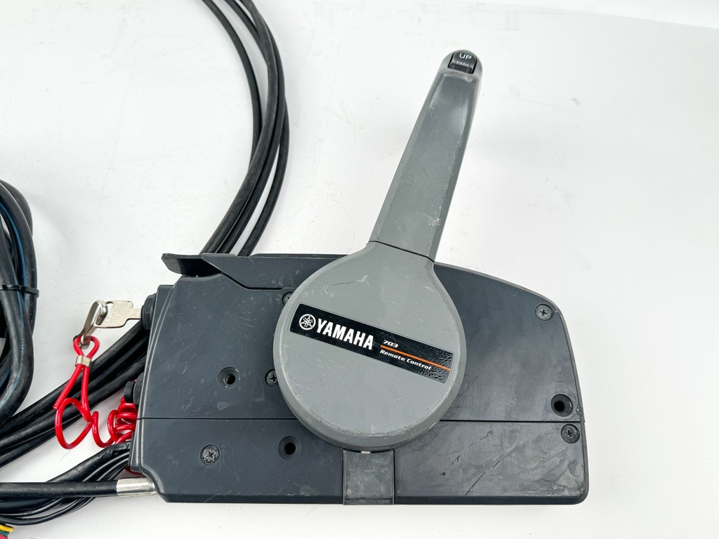703 Yamaha Side Mount Control Box Binnacle 10 Pin With Trim & Harness