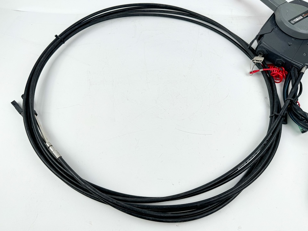 703 Yamaha Side Mount Control Box Binnacle 10 Pin With Trim & Harness