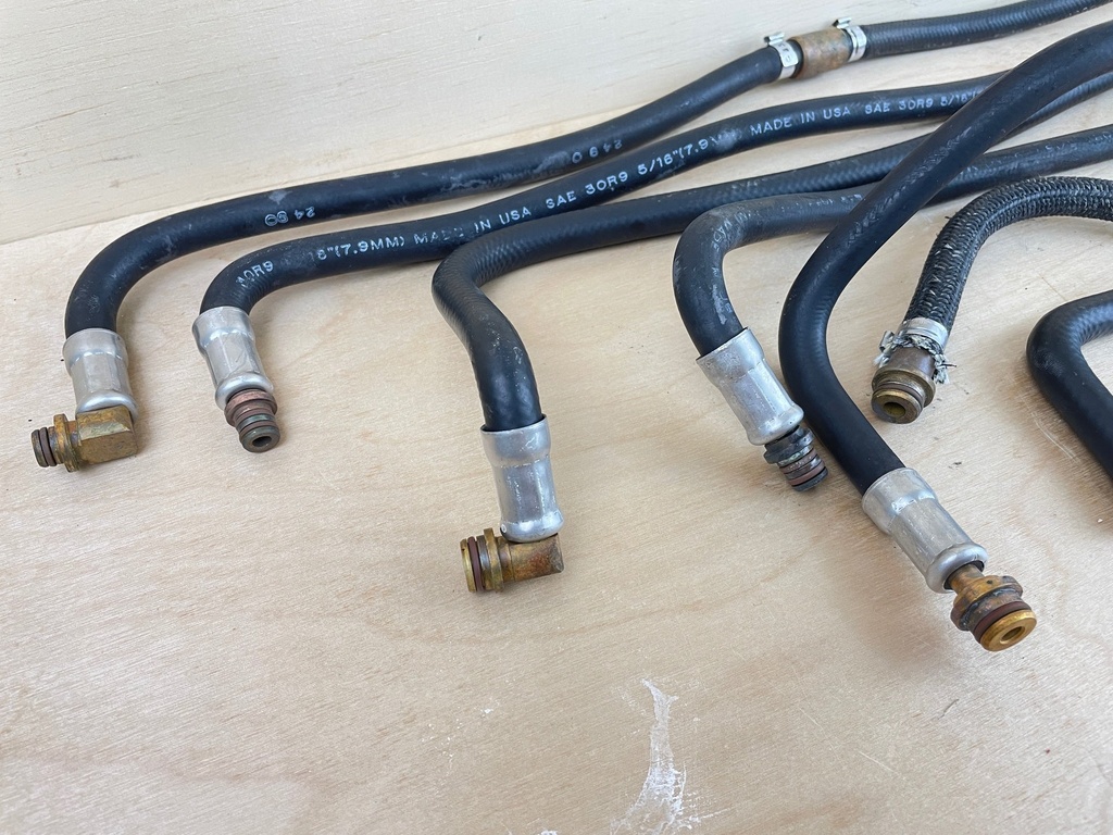 2002 Mercury 200HP Optimax 2 Stroke Fuel Rail Lines & More 804827