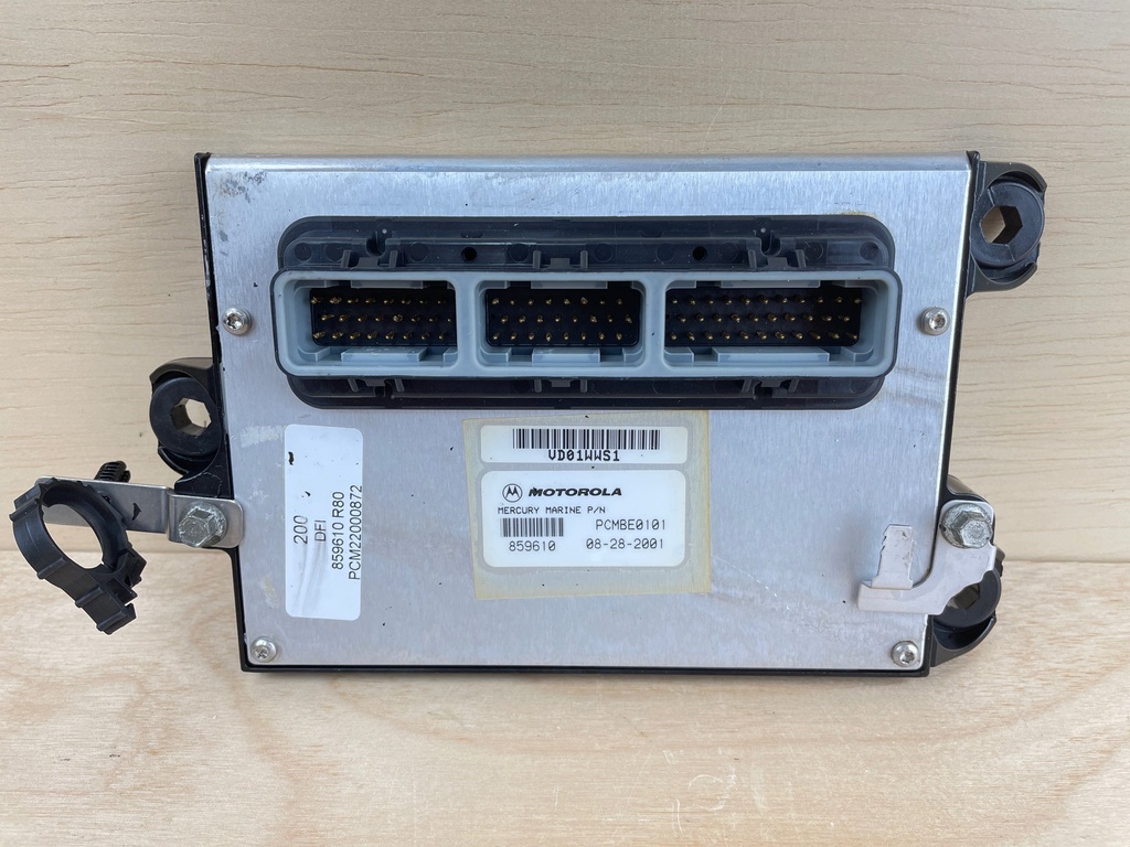 2002 Mercury 200HP Optimax 2 Stroke PCM ECU Engine Control Module 859610A70
