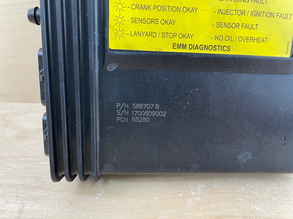 2007 Evinrude Etec 150 Etec EMM Computer 0586707 - For Parts