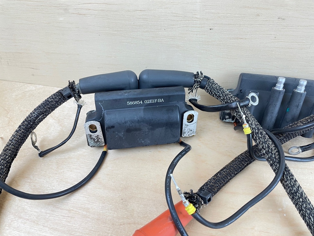2007 Evinrude 150HP Etec 2 Stroke Dual Ignition Coil Set (6) 586854
