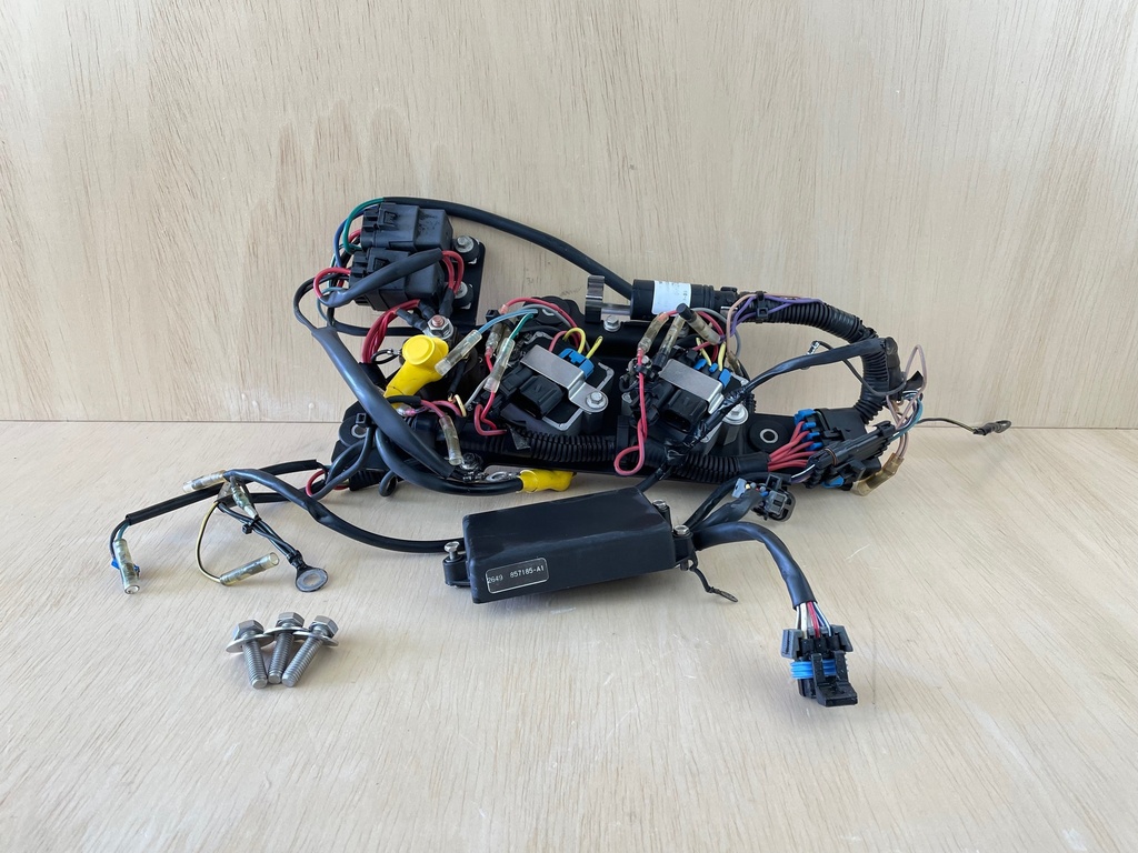 2000 Mercury 150HP 2.5L Outboard 2 Stroke Engine Wiring Harness Assembly 857166T1