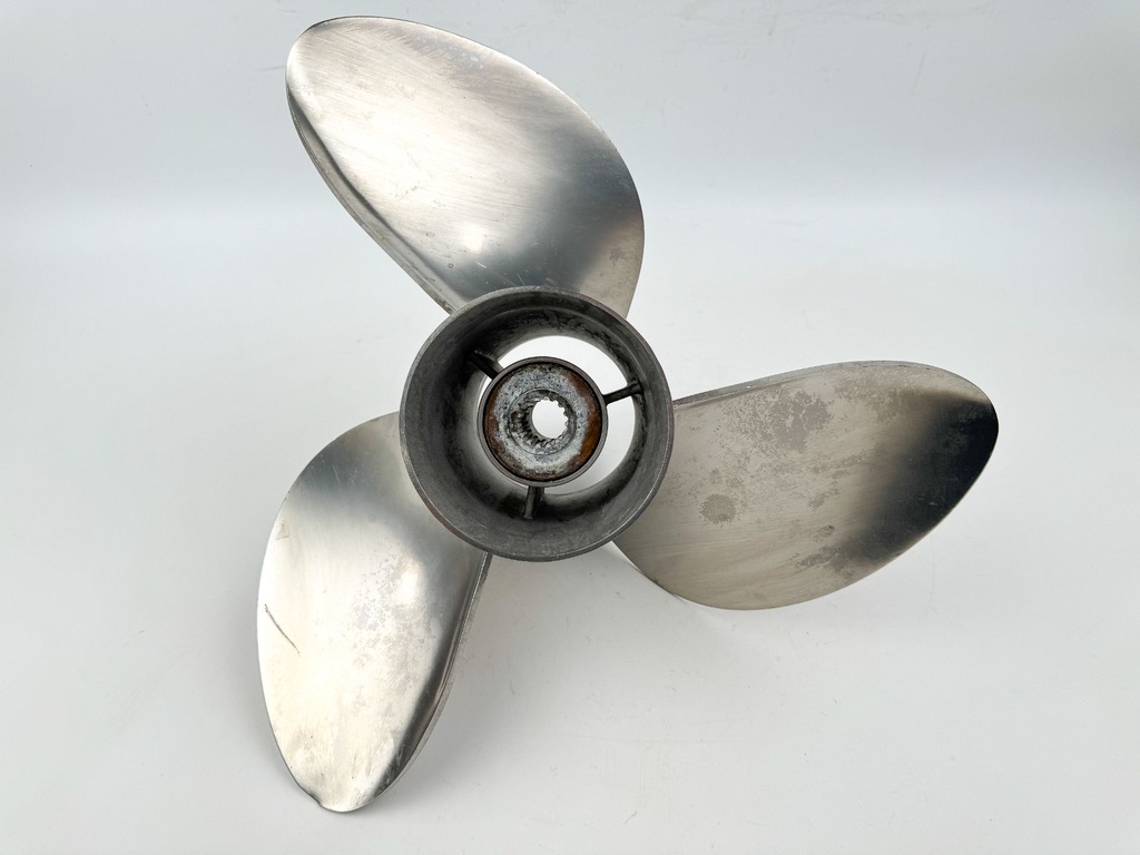 Suzuki 3 Blade Stainless Steel Prop Propeller 3 x 16" x 21.5P