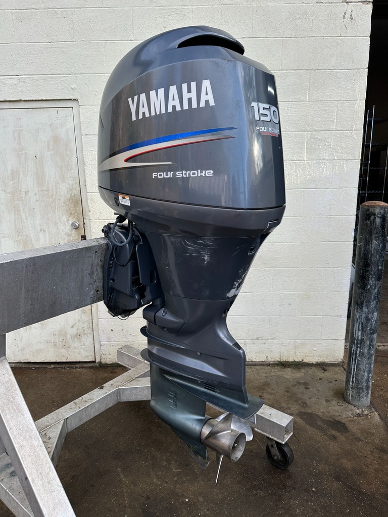 2008 Yamaha 150 HP 4 Stroke Outboard Engine Complete OEM