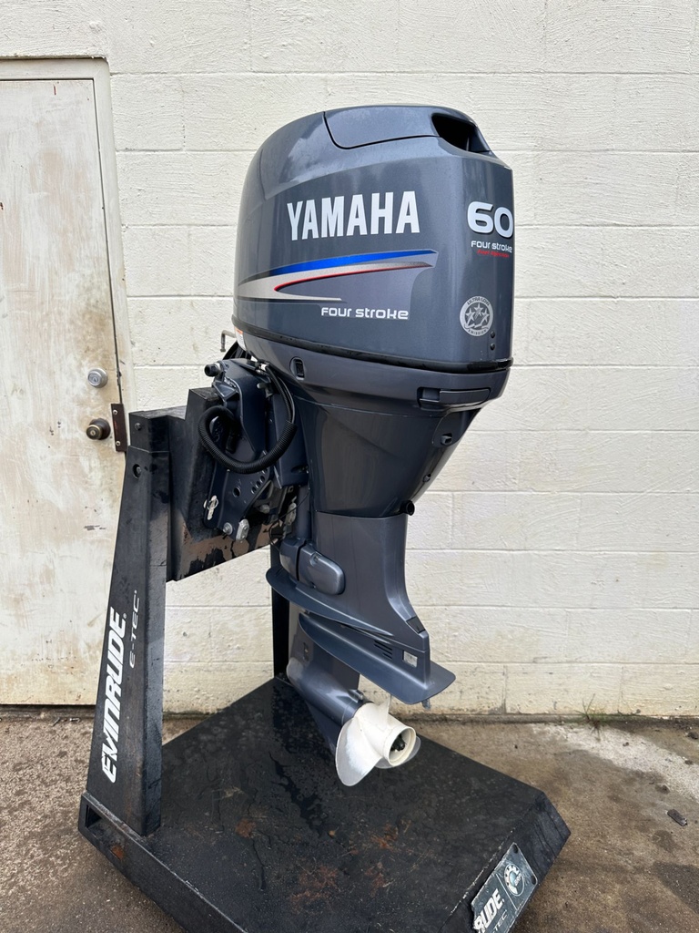 2011 Yamaha 60HP 4 Stroke Outboard Engine With 20" Shaft - 48 Hours