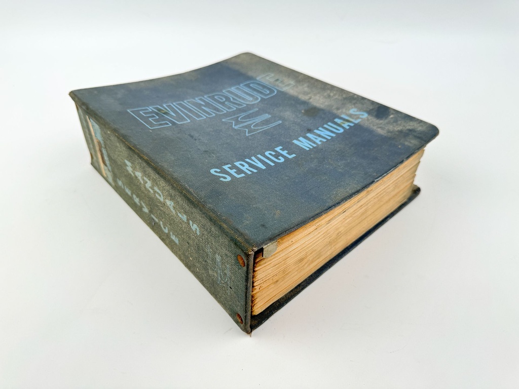 1968 Evinrude Service Manual Book Set