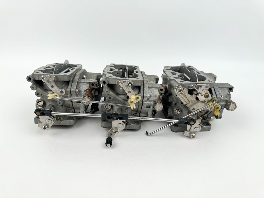 2005 Yamaha 150 HP 2 Stroke Outboard Carburetor Set 64C-14301-10-00 OEM