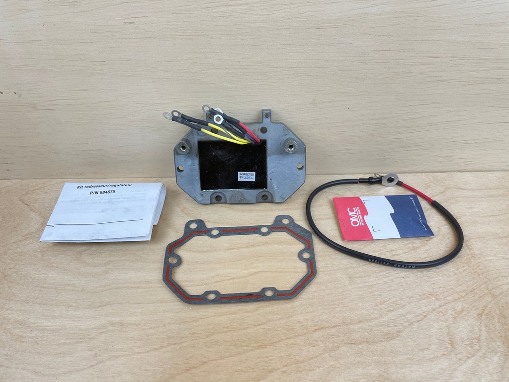 Johnson OMC Rectifier Regulator Assembly 0584675 584675 OEM Brand New