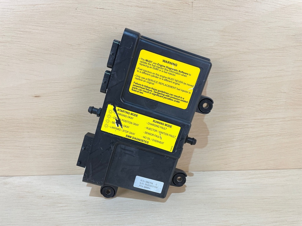 2004 Evinrude Etec 90HP Outboard EMM ECU Computer 586759