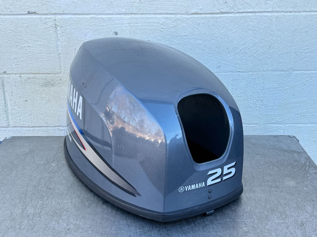 2002-2009 Yamaha 25HP 4 Stroke Outboard Top Cowling Cover Hood