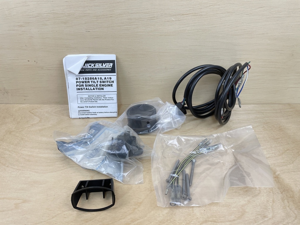 Mercury Quicksilver Trim Switch Kit 10' 18286A18 Brand New