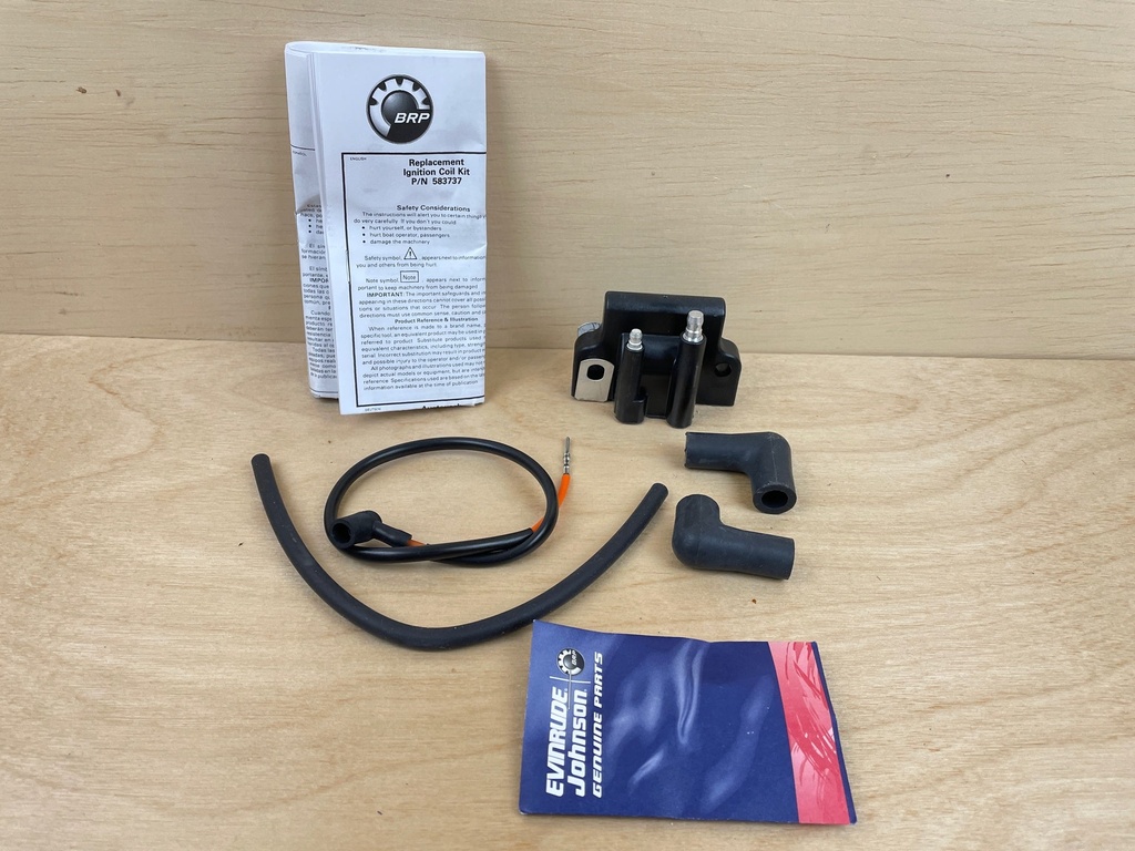 Johnson Evinrude OMC BRP Outboard Ignition Coil Kit 584561 0584561 New OEM