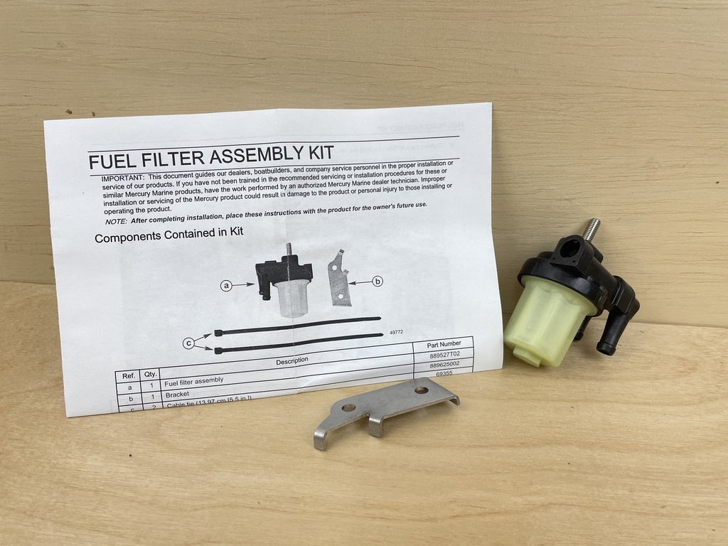 Mercury Outboard Fuel Filter Kit 35-8M0063726 Brand New OEM