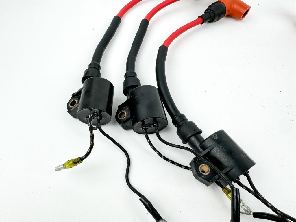 2003 Yamaha 200 HP 2 Stroke Outboard Ignition Coil Set 61A-85570-00-00 OEM