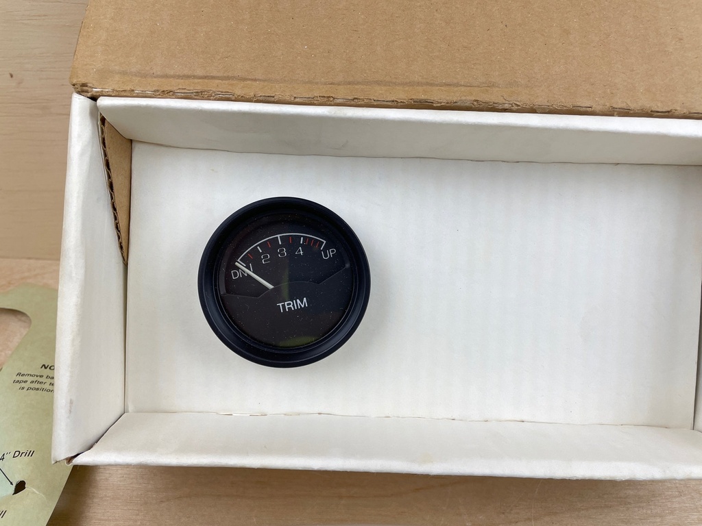 Mercury Force Trim Gauge Kit 532794 Brand New OEM NOS