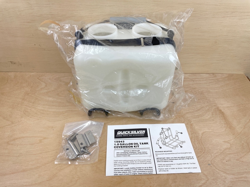 Mercury Boat Oil Reservoir Tank 1.8 Gallons 15943A1 15943A 1 Brand New