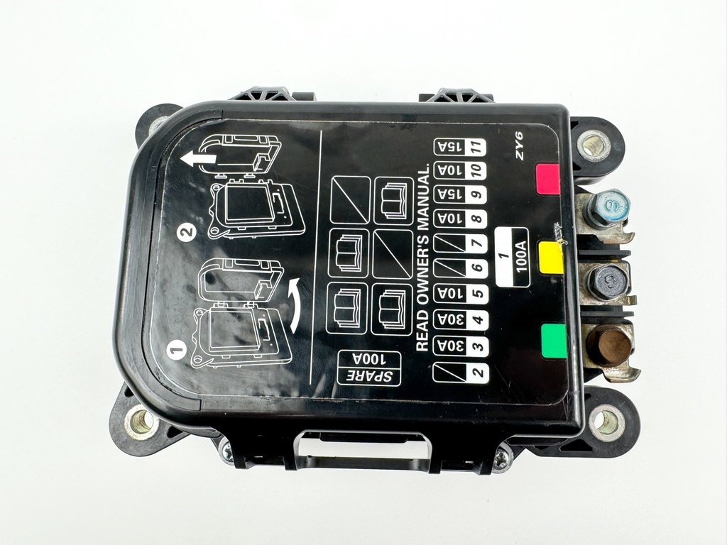 2016 Honda 150 HP 4 Stroke Outboard Fuse Box 32370-ZY6-004 OEM