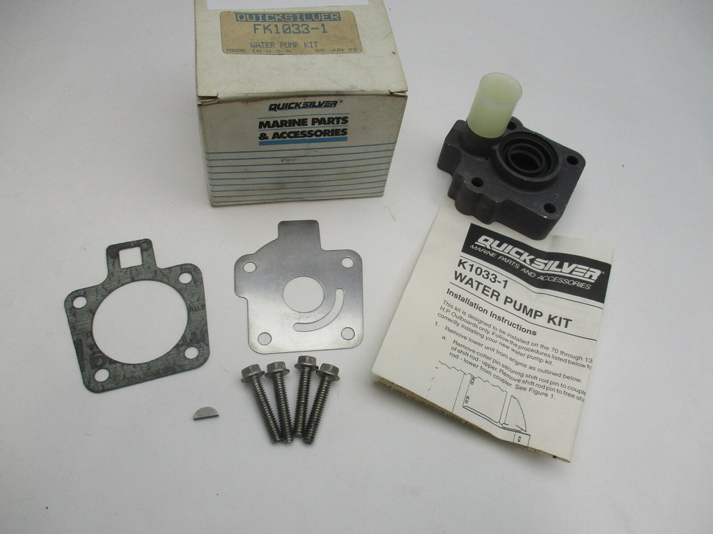 Mercury Quicksilver Water Pump Kit Force Outboard FK1033-1 Brand New OEM