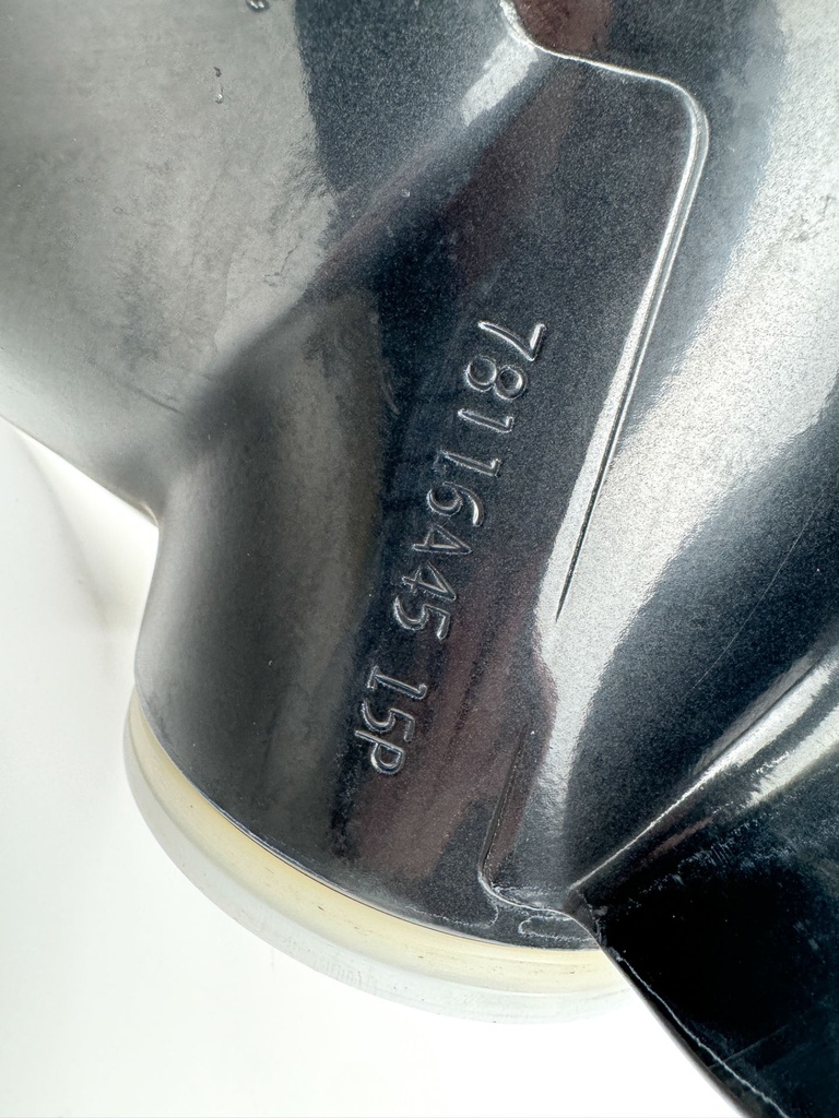 Mercury Black Max Aluminum 3 Blade Prop Propeller 15 1/4" x 15P