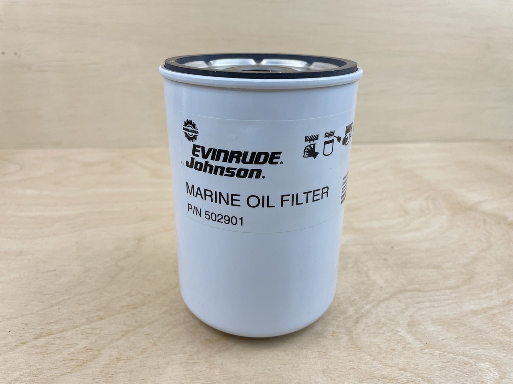 Evinrude Johnson OMC Marine Oil Filter Assembly 502901 Brand New OEM