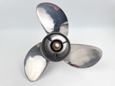 Yamaha Stainless Steel 3 Blade Prop Propeller 15 1/4" x 17P RH Standard