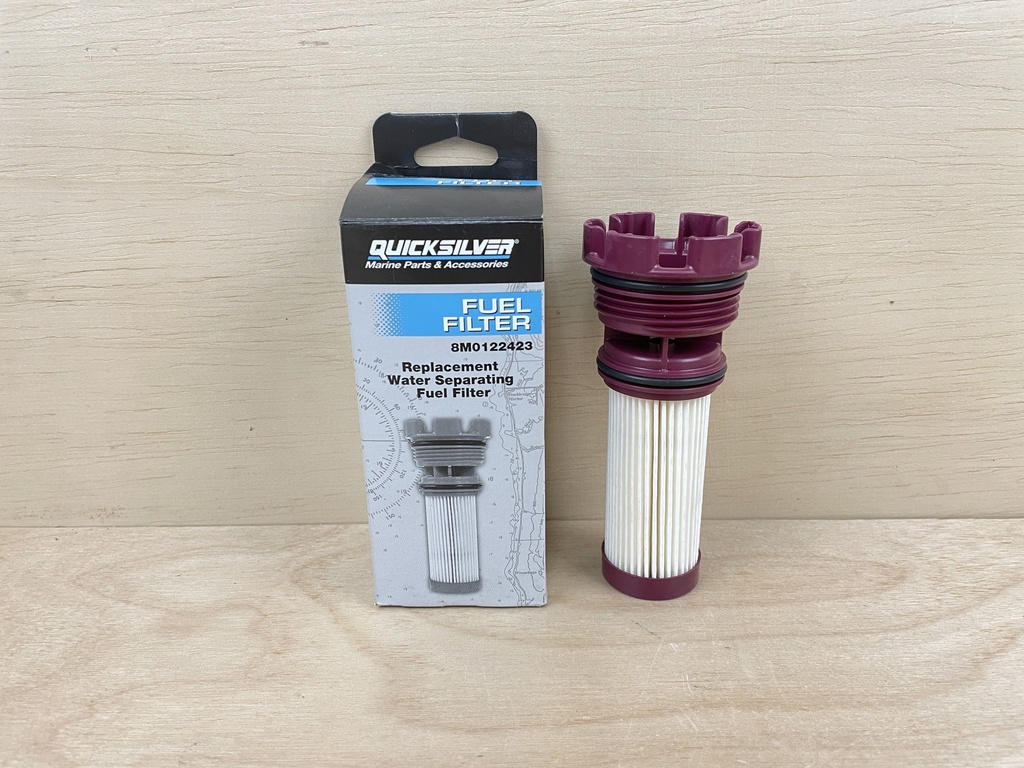 Mercury Quicksilver Verado Water Fuel Filter Element 8M0122423 Brand New OEM
