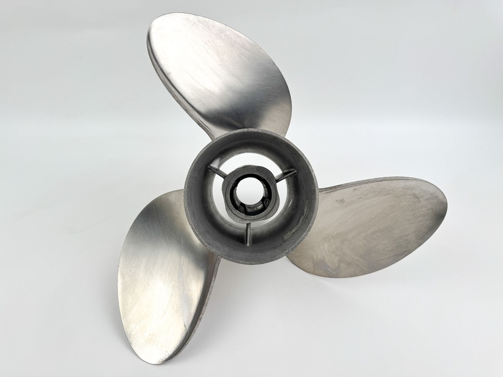 Johnson Evinrude OMC Viper Stainless Steel 3 Blade Prop Propeller 14 1/2" x 21P