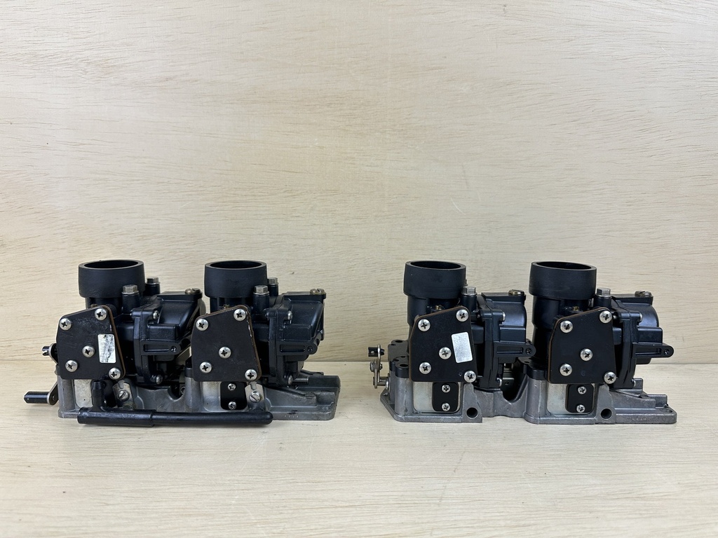 1996 Evinrude 115HP Outboard 2 Stroke Carburetor Set Port & Starboard Throttle