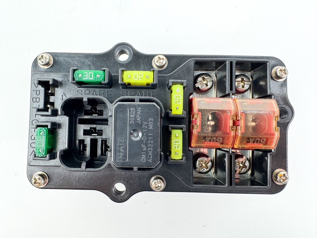 04-14 Yamaha 150HP 4 Stroke Outboard Fuse Box Assembly 63P-82170-00-00