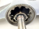 2004 + Yamaha 150HP 4 Stroke Outboard 25" XL Shaft Lower Unit Gear Case LH Counter