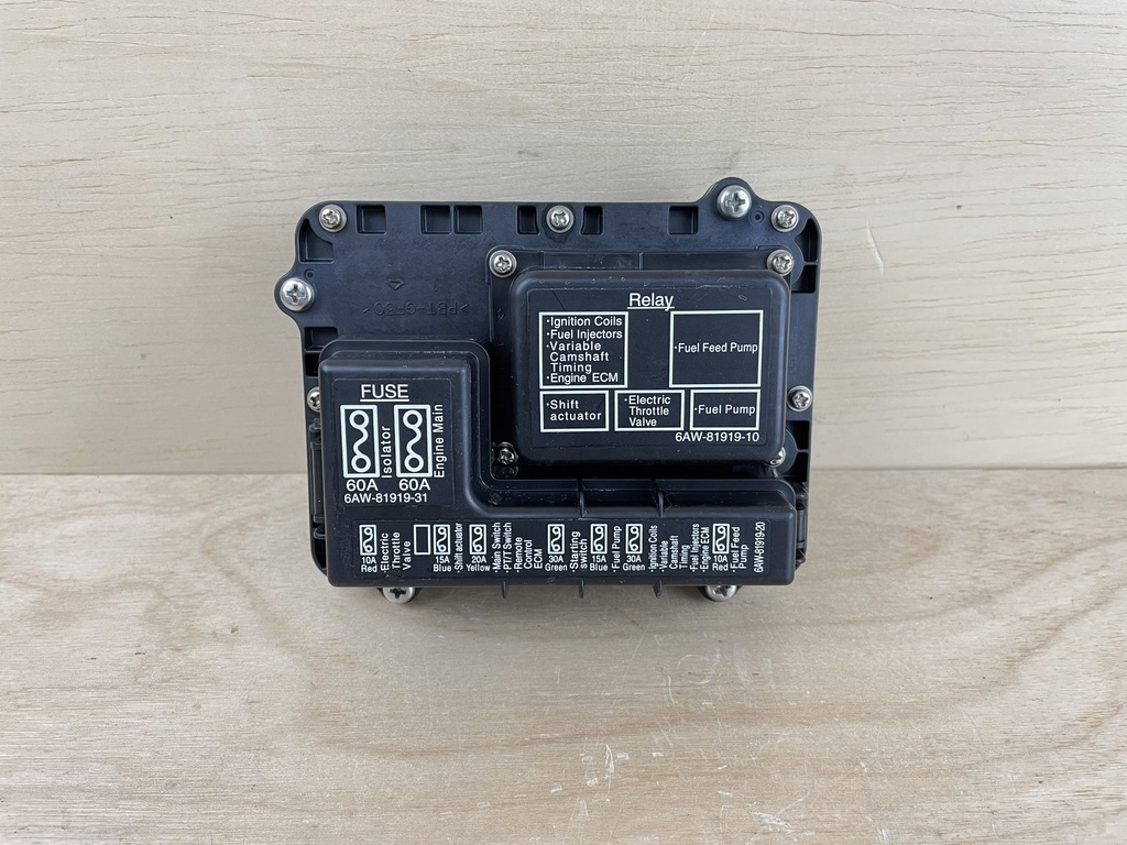 2009 Yamaha 350HP F350 Outboard Fuse Box Assembly 6AW-82170-03-00