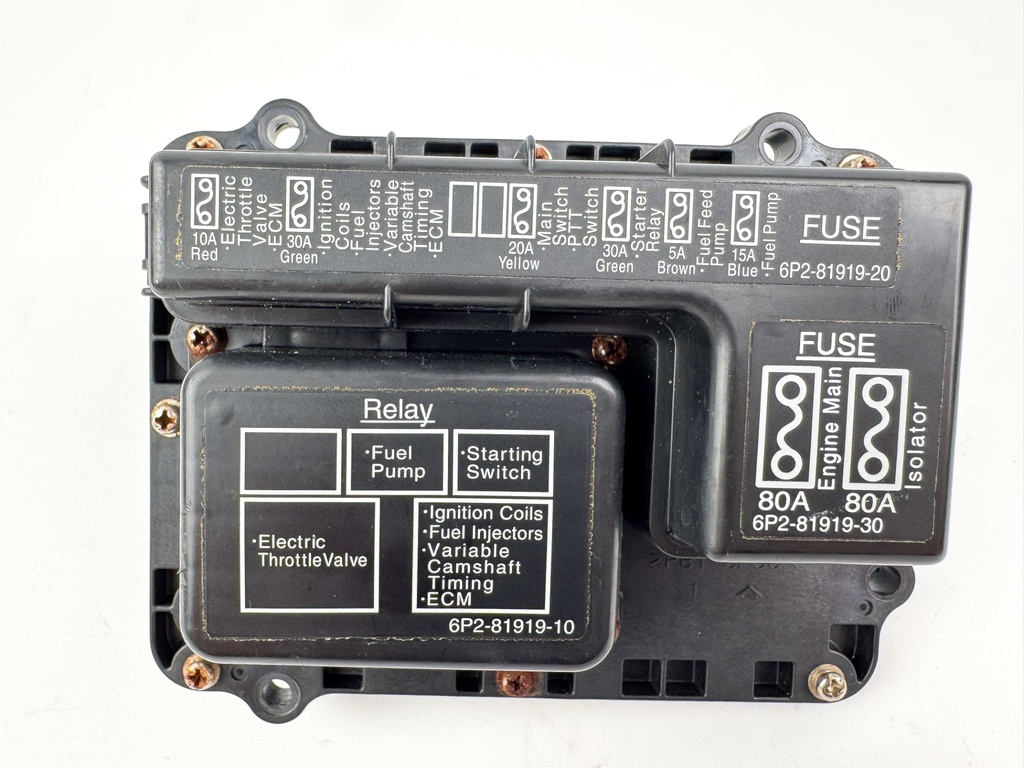 2005 Yamaha 250 HP 4 Stroke Outboard Fuse Box 6P2-82170-00-00 OEM