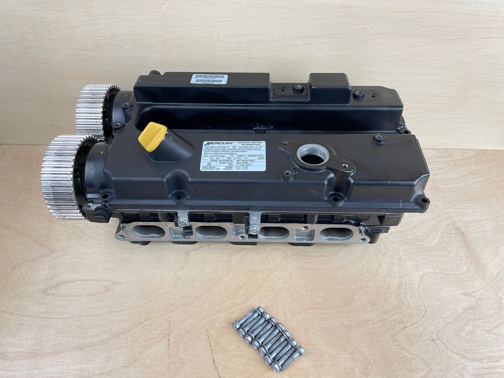 2004 Mercury 75HP 4 Stroke Outboard Cylinder Head Assembly 804109T4