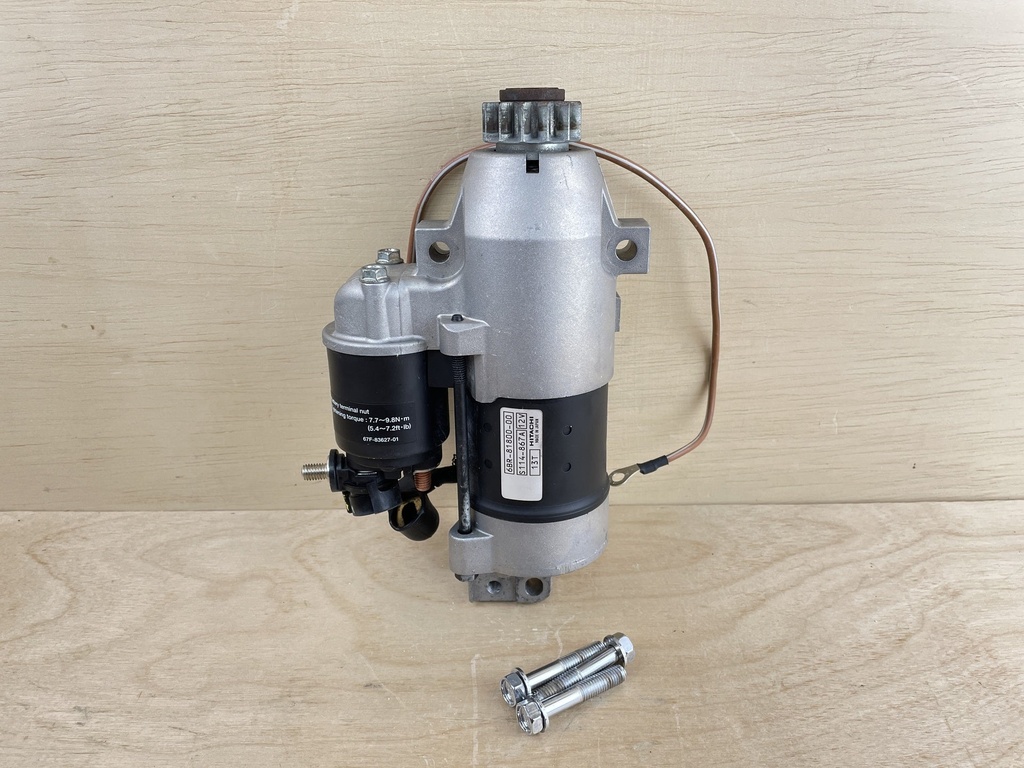 2011 Yamaha 150HP 4 Stroke Outboard Starter Motor Assembly 6BR-81800-02-00