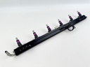 2014 Mercury 300 HP 4 Stroke Outboard Fuel Injector Set W/ Rail 8M0041571 OEM