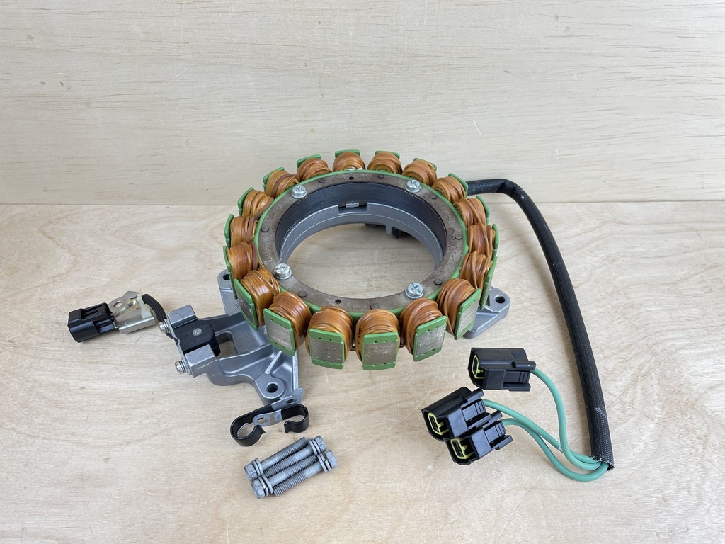 2012 Yamaha 200HP 3.3L 4 Stroke Stator Pulser Base Assembly 6P2-81460-00-00